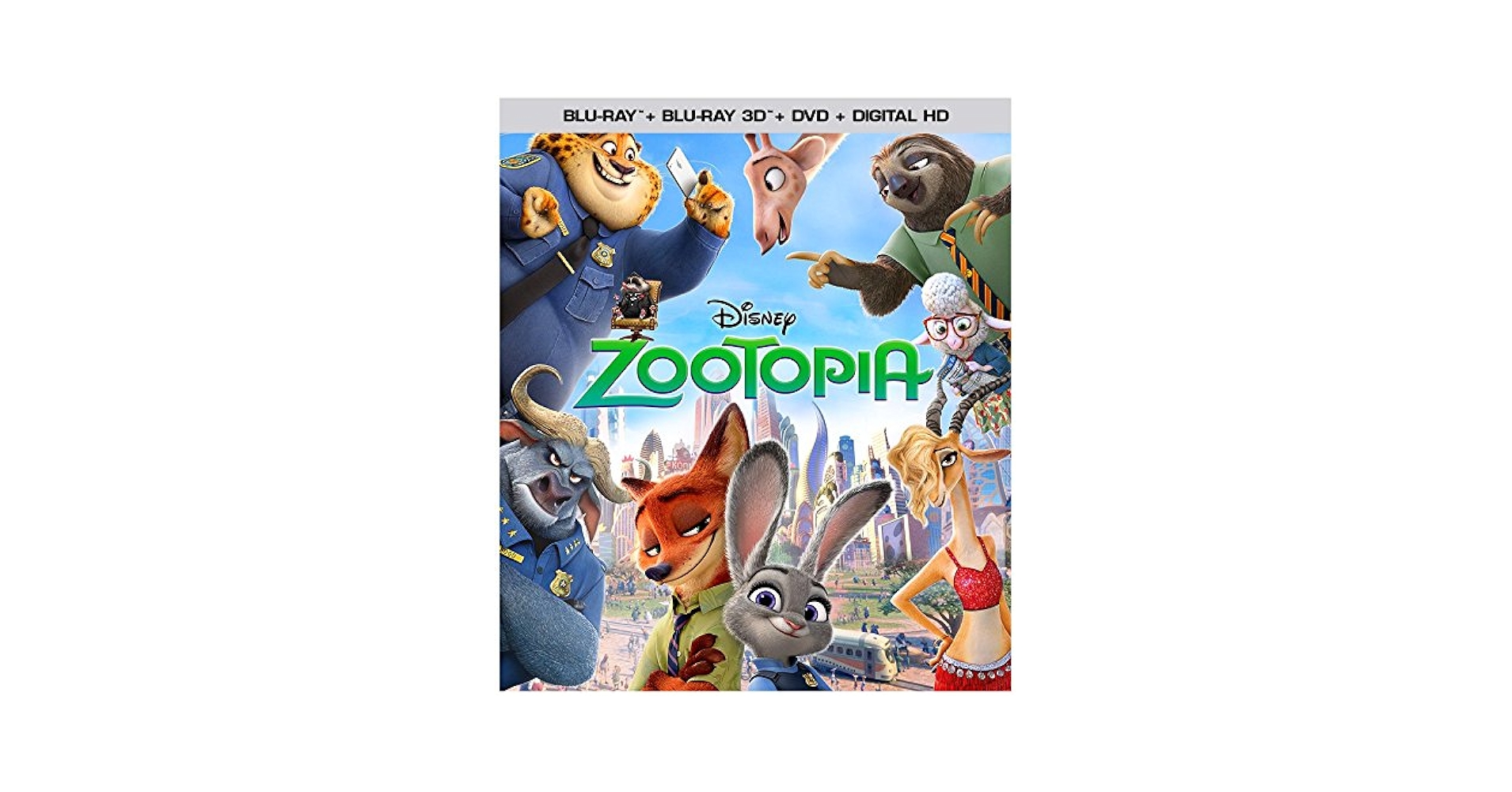 Amazon.com: Zootopia (3D/BD/DVD/Digital HD) [3D Blu-ray
